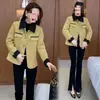 Chaqueta corta hecha a medida para mujer estilo Chanel, nuevo modelo otoño e invierno 2026, estiliza y es elegante, adecuada para mujeres petite, moderna y elegante
