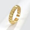 Anillo de diamantes cuadrados con diseño único para mujer, ligero, lujoso, elegante, de nicho, anillo abierto personalizado de moda para celebridades de Internet.