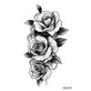 Calcomanías de Tatuaje de Jugo Herbal Estilo Europeo y Americano Serpiente Flor Media Manga Calcomanías de Tatuaje Semipermanente Impermeables y a Prueba de Sudor Dibujos Animados