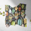 Bufanda de seda con estampado personalizado, logotipo empresarial para mapear a muestra, tamaño personalizado de múltiples especificaciones, se puede personalizar