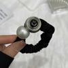 Acessórios de Cabelo de Alta Qualidade Estilo Coreano Versátil Faixa de Cabeça com Pérolas Feminina 2024 Nova Faixa de Cabelo Corda de Cabelo Elástico Acessórios de Cabeça