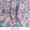 Tecido de Algodão e Seda Algodão Artificial Tecido Fresco Respirável para Bebê Menina Tecido de Seda Estilo Algodão Pijama Infantil Branco