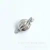 Al por mayor de fábrica hebilla de pan hebilla de collar hebilla de inserción de onda de agua accesorios de joyería DIY hebilla de joyería chapada en platino