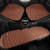 Juego de Tres Piezas de Cojines para Asiento de Coche Hechos de Fibra de Algas Marinas, Cojín de Asiento Moldeado de Una Pieza, Adecuado para Todas las Estaciones, Cómodo, Transpirable y Antideslizante