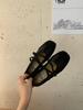 Sapatos de Treinamento Moral com Solado Plano Zhr Coreanos para Mulheres 2025 Novo Estilo Slip-On Solado Macio Sapatilhas de Bico Baixo Simples para o Dia a Dia Sapatos Femininos