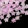 9.5*10mm Acrílico Degradado Dorado Salpicado Estrella de Cinco Puntas Cuentas Sueltas DIY Bandeja de Flores Hecha a Mano Pendientes Collar Material de Cuentas Sueltas