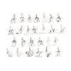 Pendente Decorativo de 26 Letras Inglesas Transfronteiriço Novo, Joias Personalizadas DIY para Fazer Brincos, Colares, Acessórios, Presentes