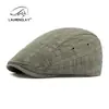 Nuevos Sombreros de Sol para Mujer, Boinas, Sombreros Retro Británicos de Visera Adelante, Gorras de Béisbol Reversibles para Hombre, Primavera y Verano 2025
