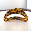 Retro High-grade Sense Hawksbill Color Grab Clip Temperamento Grande Ácido Acético Hollow Crescent Hair Clip Feminino Back Head Shark Clip