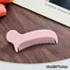 Grampo Pente de Cabelo Fofo Estilo Japonês Preguiçoso Coroa Alta Gatinho Fofo Presilha Portátil para Viagem Pente Alisador de Cabelo Grampo de Cabelo