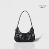 Bolso de Diseño de Nicho con Textura de Alta Gama, Verano 2025 Nuevo Estilo Versátil Plegado, Bolso Cruzado de Hombro Único para Mujer