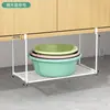 Gabinete de baño bajo lavabo estante estante de almacenamiento de lavabo varias herramientas increíbles estante de almacenamiento de lavabo de baño estante colgante inferior