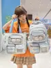 Mochila para Niñas, Estudiantes de Secundaria y Preparatoria, Linda Bolsa Escolar, Bolsa para Computadora para Clase y Viajes con Bolsa para Tutorías, Set de 2 Piezas