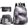 Harry potter harry potter Mochila con Estampado Mochila Escolar para Estudiante Bolso de Hombro Pequeño Estuche para Lápices Set de Tres Piezas