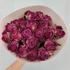 Rosas de múltiples cabezas Flores secas, Flores reales tostadas y secas, Materiales para bricolaje, Decoración personalizada para el hogar, Adornos de flores secas de neón, Venta al por mayor del fabricante