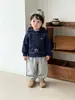 Chamarra de polar para bebé, nueva colección otoño/invierno 2026, top cálido con capucha de doble cara de polar para bebés y niños pequeños, ropa de otoño para niños