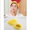 Gorro Secador de Pelo Nuevo de Coral con Lazo Gorro de Baño Absorbente de Agua Secado Rápido Moda para Mujer Pañuelo para la Cabeza para Baño y Lavado de Cabello