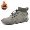 Meias Explosões Transfronteiriças de Casal Boca Estação Independente Tamanho Grande Sapatos Masculinos Cano Alto Sapatos Casuais Masculinos e Femininos Botas Martin