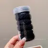 2025 Estilo Coreano Elástico Alto Espesso Corda de Cabelo Feminino Acessório de Cabeça Simples Lata de Elástico de Cabelo Rabo de Cavalo Alto Elástico de Cabelo