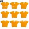 Etiqueta de identificación para perro de ropa Etiqueta de ropa de aluminio Collar para gato Colgante de personalidad Joyería Oxidación Anti-pérdida Adornos colgantes Anillo para el cuello a juego