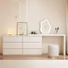 Penteadeira quarto moderno simples cômoda armário de armazenamento integrado pequeno apartamento 2026 novo modelo mesa de maquiagem penteadeira