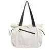 Bolso de Hombro Simple de Tela de Nylon 2026 para Mujer, Bolso de Mano de Moda de Gran Capacidad, Bolso Deportivo Casual Estilo Coreano