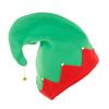 Chapéu de Elfo de Natal Novo Transfronteiriço, Chapéu Estilo Elfo de Natal, Chapéu Vermelho e Verde, Sino de Veludo, Festa de Feriado