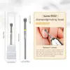 Conjunto de Ferramentas de Polimento de Borda de Unha de Aço de Tungstênio com Diamante, Kit de Ferramentas de Remoção de Unha de Bolso, Pacote de Material de Ferramenta de Unha Vestível