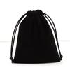 Bolsa de Joias Cordão Cordão Bolsa de Veludo de Alta Qualidade Borda Dourada Bolso com Aba Dourada Calças Presente Bolsa de Embalagem de Joias Atacado Personalização