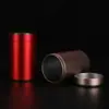 Tarro de té redondo pequeño árbol antiguo Té Negro Tarro de hierro para té tarro de té universal caja de hierro Té Negro Té Verde tarro sellado