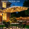 Paraguas de Aluminio para Exteriores de 3 metros, Personalizable con Logo de Fábrica, Protector Solar, Impermeable, Tipo Plátano, para Patio, Playa, Villa, Paraguas de Lujo