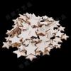 Corazón de madera para boda, bricolaje, decoración de San Valentín, estrella de cinco puntas de madera, mariposa, parche, accesorios, virutas de madera creativas