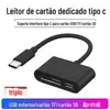 Leitor de cartão multifuncional seis em um TypeC / Android / TF / SD câmera de computador móvel U adaptador otg de disco