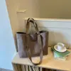 Bolsa de Lona Nova Estilo 2026 Simples e Fashion para Mulheres, Bolsa Tote de Grande Capacidade, Bolsa de Ombro, Bolsa para o Dia a Dia, Bolsa para Aula de Estudante