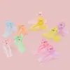 Nuevo Clip de Mariposa Color Caramelo Pinza de Tiburón Dulce para el Cabello de Niña Joyería Pinza para el Cabello Infantil Accesorios para el Cabello Venta al por Mayor