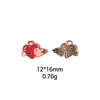 Colgante Serie Día de San Valentín Corazón Enano DIY Aleación Esmalte Accesorios de Joyería Llavero Colgante Transfronterizo