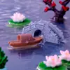 Micro-Paisaje de Musgo Creativo Dibujos Animados Jardín Miniaturas DIY Jardinería Paisajismo Decoraciones de Nicho de Alta Gama Pequeños Adornos