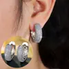 Pendientes Más Vendidos Cien Estilos Recomendados Nuevos Pendientes de Botón Incrustados de Diamante y Circonita Pendientes Franceses de Lujo Ligero de Nicho Joyería Versátil Venta al por Mayor