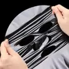Filme Transparente Especial para Máscara Facial, Papel Filme Plástico Doméstico para Máscara, Adesivo de Máscara Descartável para Conservação de Frescor
