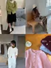 Cárdigan de Punto Grueso de Lana de Alpaca Acme para Mujer, Otoño Cuello Redondo de un Solo Botón Holgado Abrigo Suéter 22100