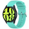 Correa de Silicona Extra Grande para Reloj de Pulsera Reemplazo Adecuada para Samsung Galaxy Watch6 Cola Redonda Cabeza Plana 20/22/18