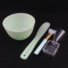 Juego de cuencos de silicona para mascarillas de belleza DIY, cepillo de ajuste para mascarillas, palo de ajuste para mascarillas, cuchara medidora, herramienta para mascarillas caseras