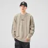 Camiseta de Manga Larga Tie-dye Nueva Primavera/Otoño 2026 para Hombre Estilo Americano Ropa Interior Marca de Moda 270g Peso Pesado Holgada Capa Base Venta al por Mayor