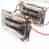 Accesorios para guitarra pastilla de guitarra pastilla nueva forma de dos agujeros de gama alta Pastilla Plateado