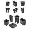 Accesorios para Equipo de Fitness Tubo de Acero Cuadrado Casquillo Interior Hueco Casquillo Reductor de PE Funda Deslizante para Tubo Cuadrado de Plástico Tapón de Protección de Aislamiento