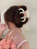 Más volumen de cabello en ~ pinza grande para el cabello retro acrílica pinza para el cabello cabeza de mujer simple pinza de tiburón sensación avanzada