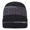 Gorro de punto a juego de colores nuevo para hombre cálido grueso chenilla suave y cómodo a prueba de viento a prueba de frío protección para las orejas gorro de lana para mujer