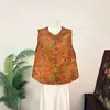Chaleco de Jacquard Estilo Chino Nuevo Zhi Li 2026 Otoño Temprano Nuevo Cuello Redondo Estilo Nacional Chaleco sin Mangas para Mujer Talla Grande