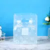 Sacos Pequenos de Papel Crepom para Assar, Sacos de Embalagem, Sacos de Mão para Comida e Pão, Sacos de Embalagem Plásticos Semi-Transparentes com Boca Plana, Sacos de Quatro Dedos