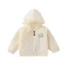 Chamarra con Capucha para Protección Solar para Niños y Niñas, Ropa de Verano Ligera y Transpirable para Exteriores con Protección Solar